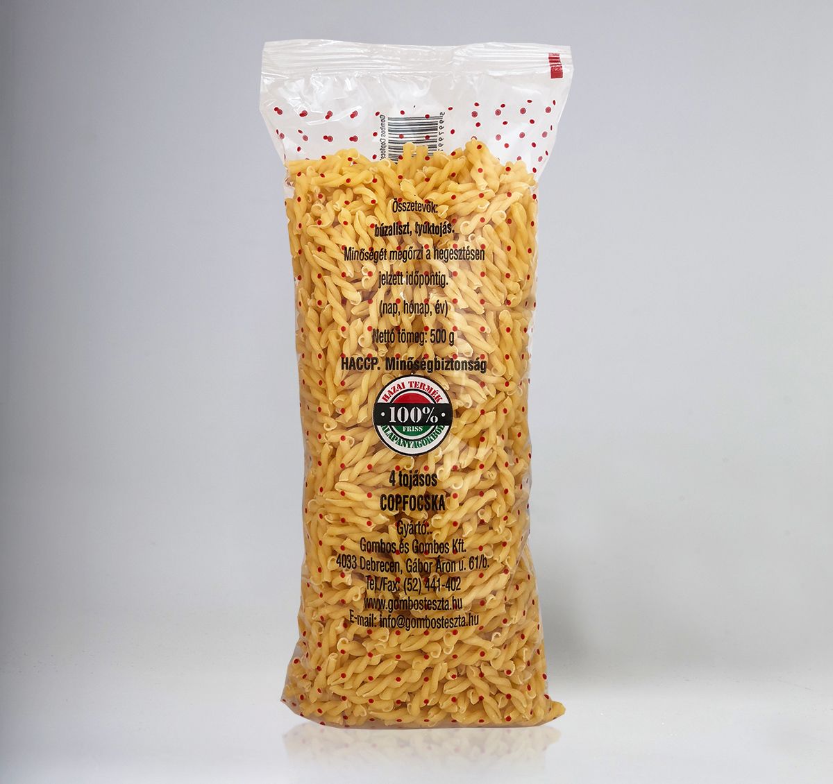 4 tojásos copfocska 500g